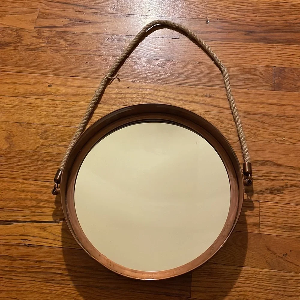 Porthole Bronze Iridescent Mirror